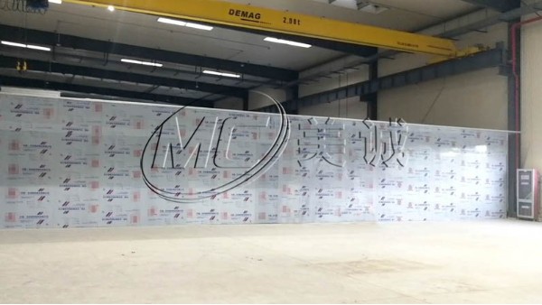 鋁型材企業背景墻 鋁型材企業背景墻