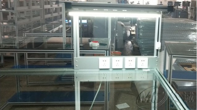 鋼化玻璃操作臺 鋼化玻璃操作臺